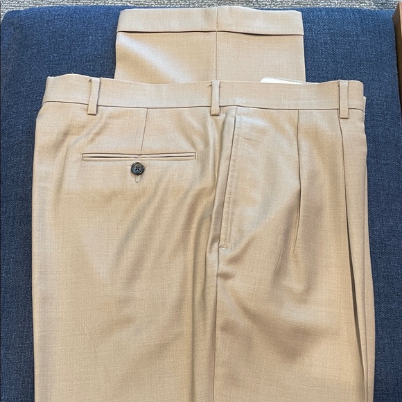 Nautica Men's Beige Dress Pants - Picture 1 of 3
